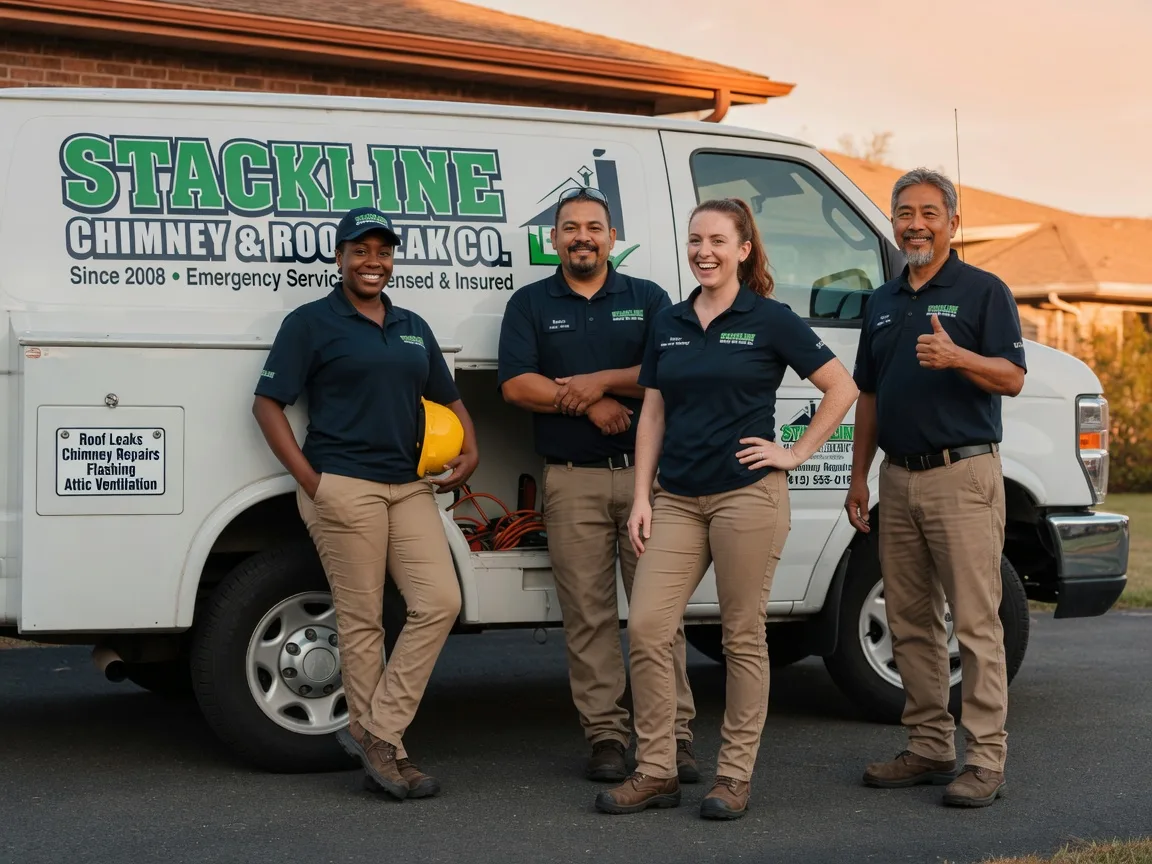 Chimney flashing repair company in Stevenson Ranch, CA